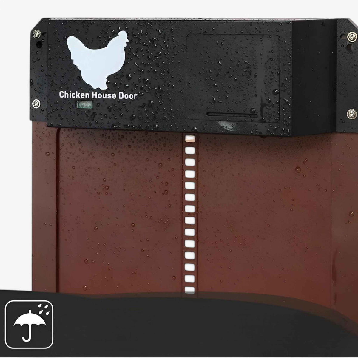 Chicken Coop Door : Porte Automatique Solaire PRO+ pour Poulailler - Capteurs Lumière & Minuterie Intelligente dans de Marche Lino