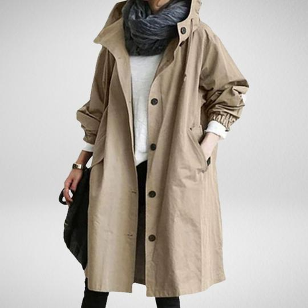 Trench Imperméable Long pour Femme