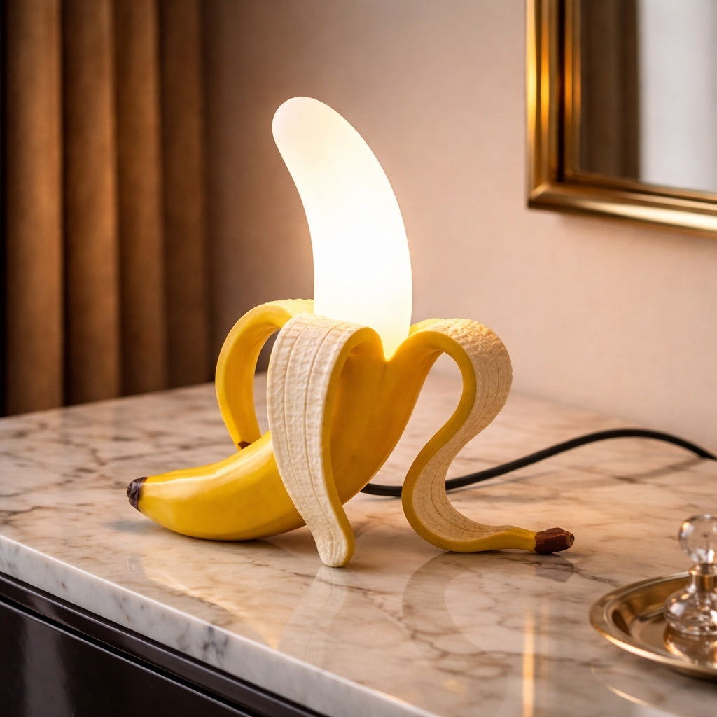 : Lampe de Table Banane Art Déco dans de Marche Lino