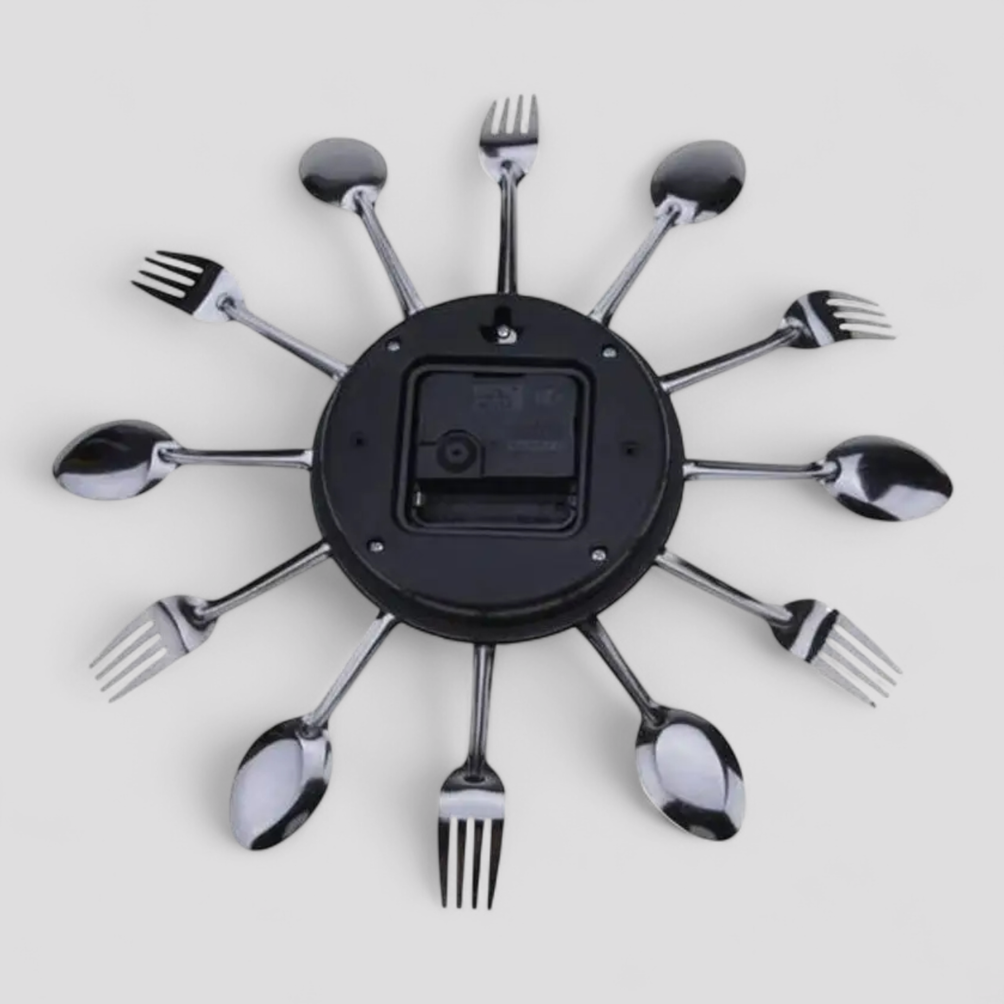 Horloges murales : Horloge Murale Métallique au Design Minimaliste - 12 Pouces dans de Marche Lino