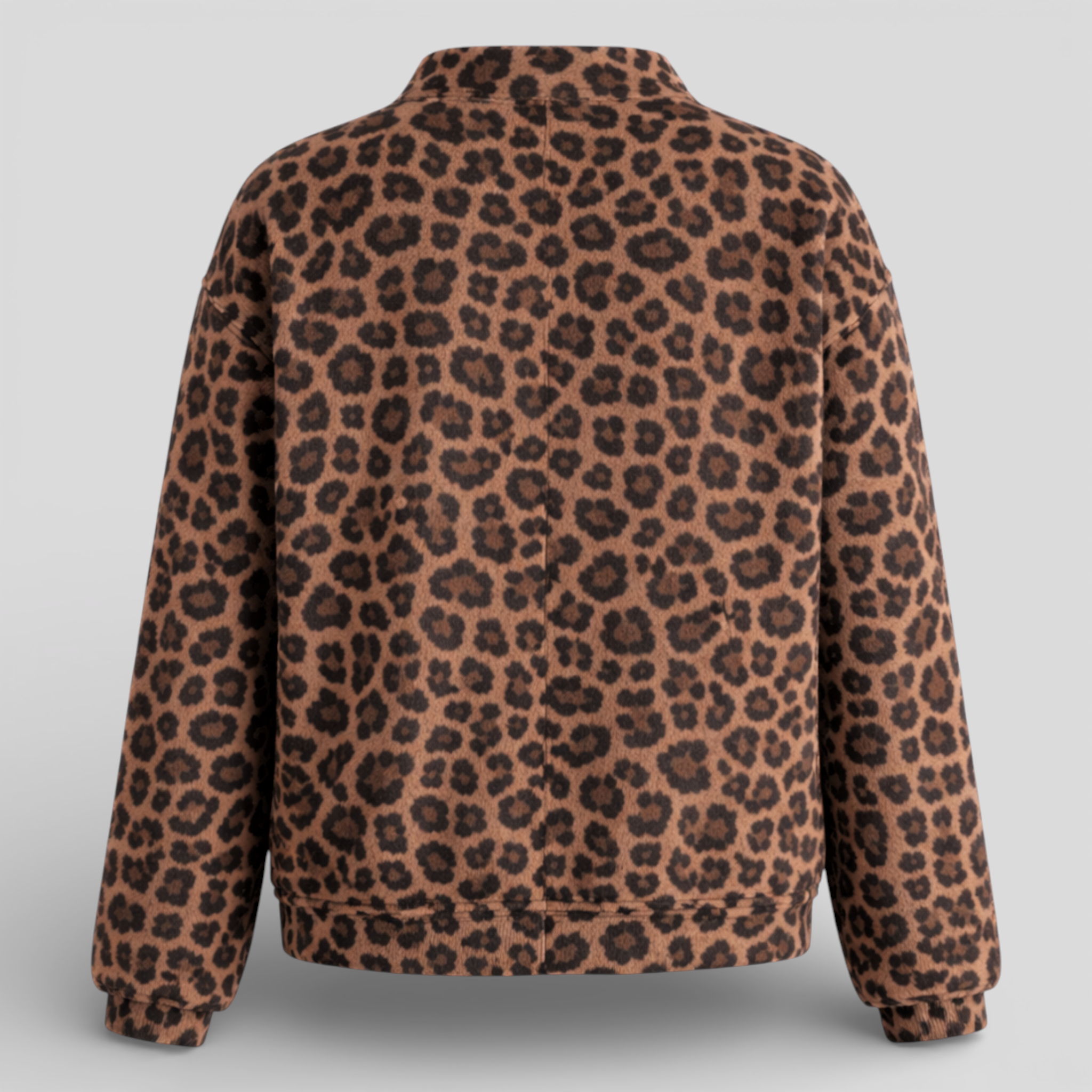 Vestes pour femmes : Veste Femme Tendance Léopard Confortable dans de Marche Lino