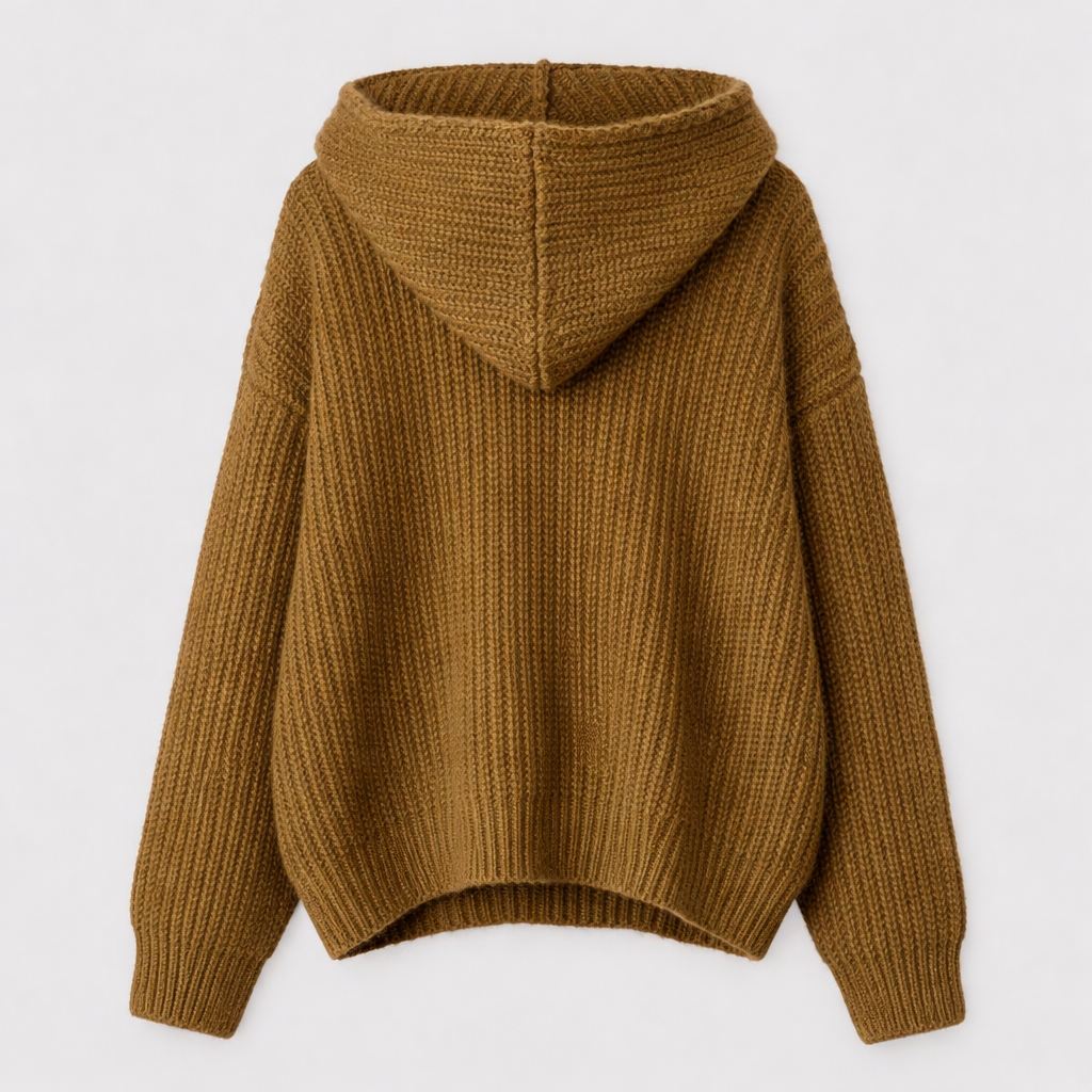 Pull à Capuche Vintage Femme Confortable