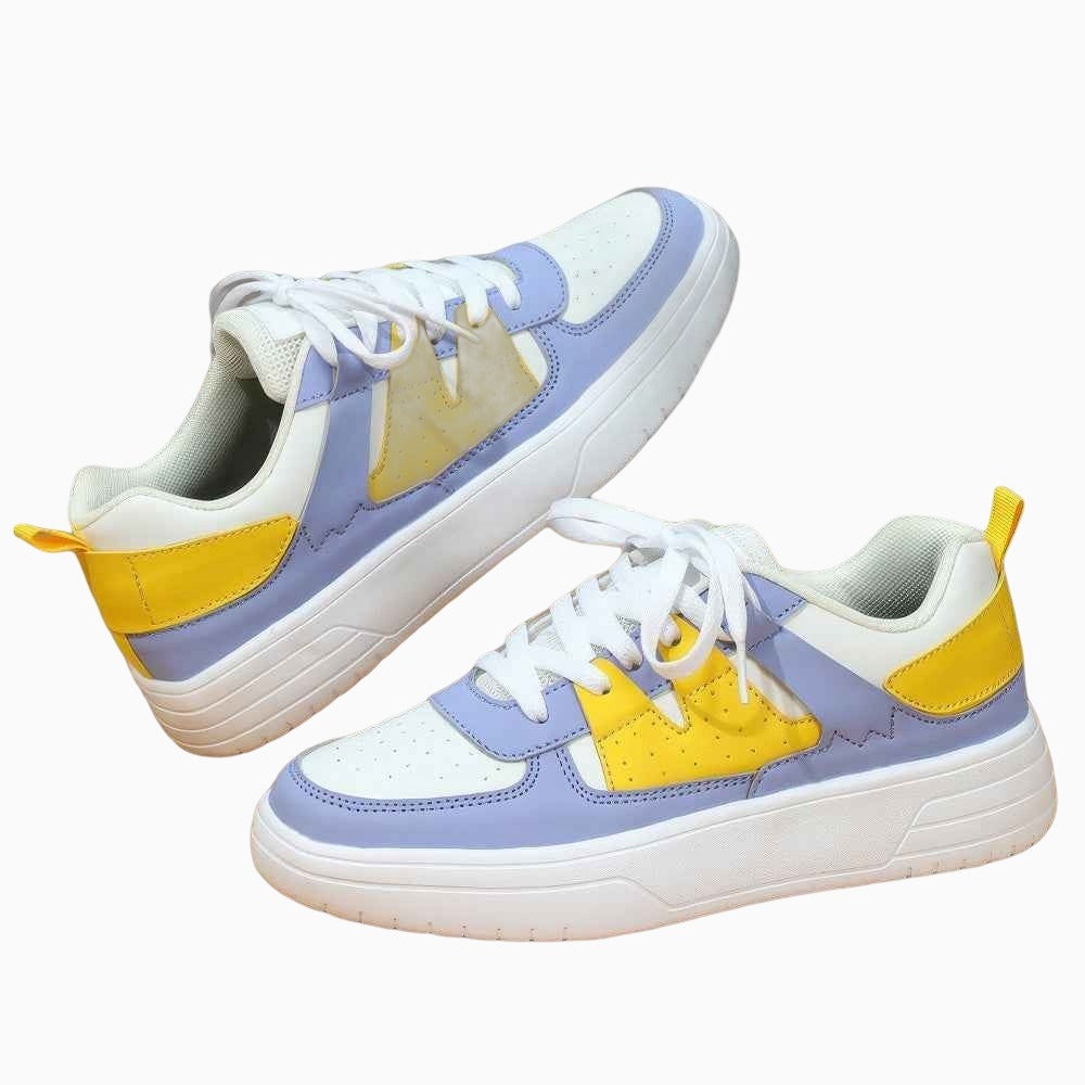 Baskets Femme Bleu