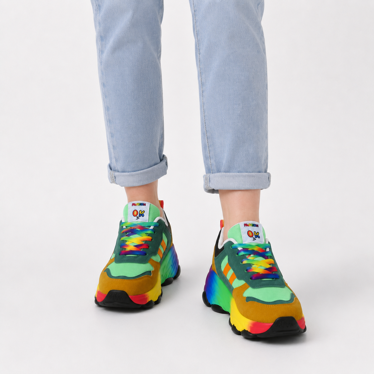 Sneakers : Baskets Femme Romy Orthopédiques Légères & Confortables – Semelle Absorbante Choc dans de Marche Lino