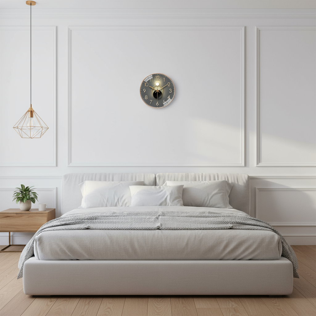 Horloge Murale Silencieuse au Design Minimaliste Quartz
