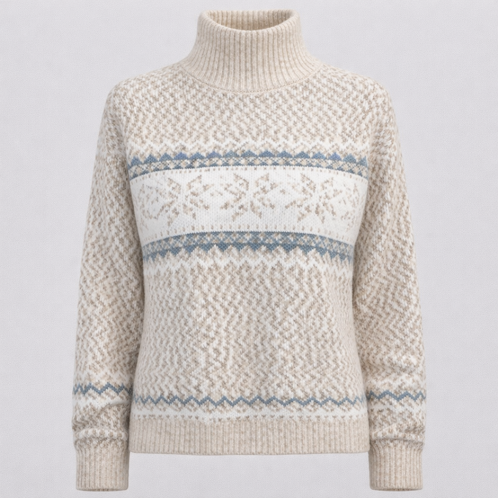Pull Noël Femme Vintage Tricot Doux & Chaud, Motif Original - Idéal Fêtes