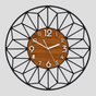 Horloge Murale en Bois au Design Accessoires De Maison