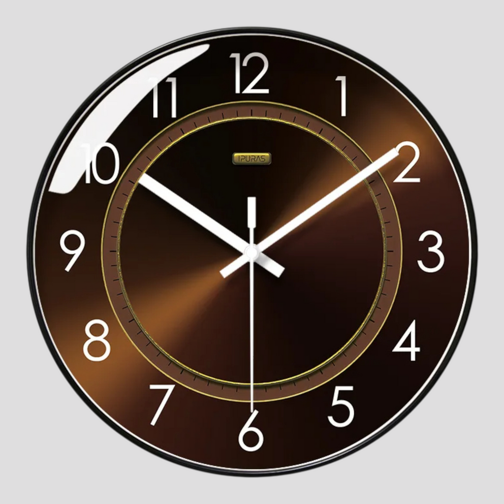 Horloge Murale Design en Verre