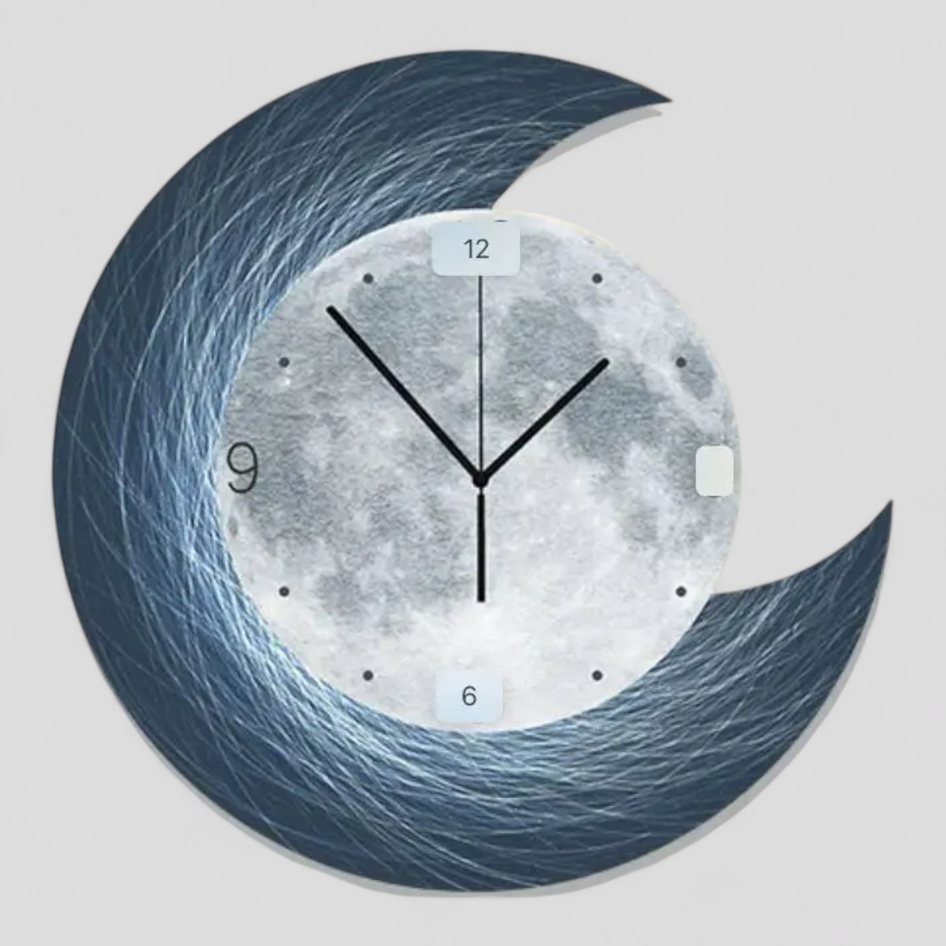 Horloge Murale au Design Minimaliste Verre
