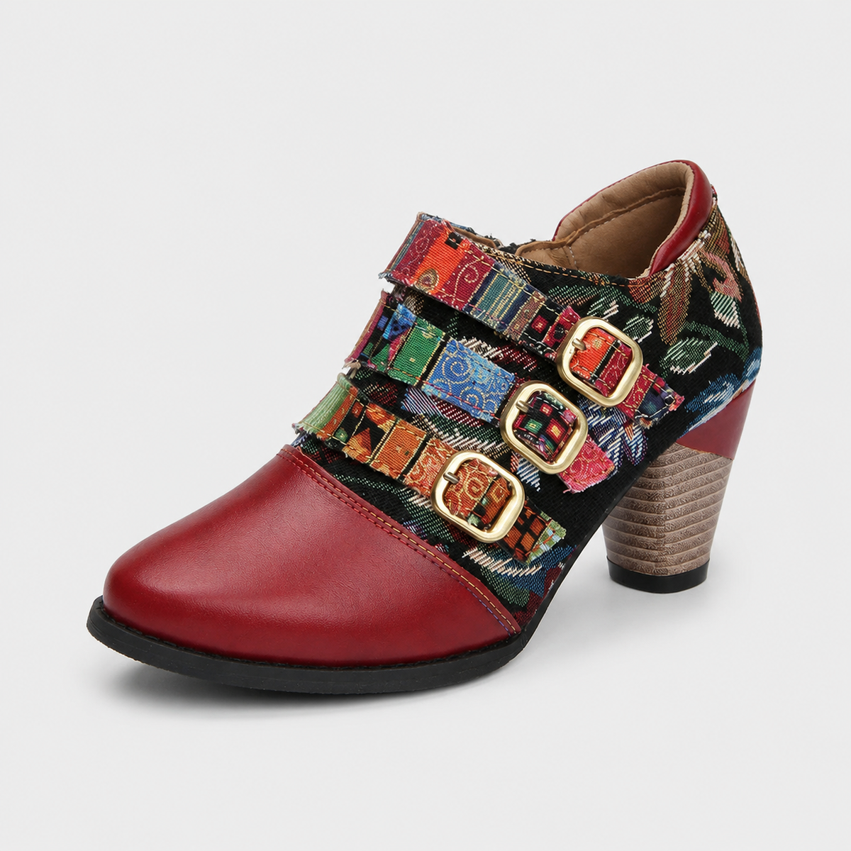 Bottes pour femmes : Bottes Femmes Bohème Courtes Cuir - Qualité Premium dans de Marche Lino