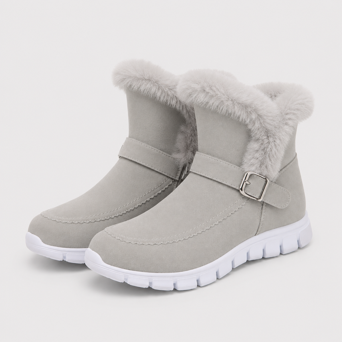 Boots : Bottes d'hiver douillettes pour femme dans de Marche Lino