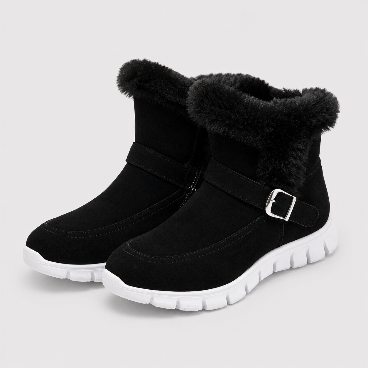 Boots : Bottes d'hiver douillettes pour femme dans de Marche Lino