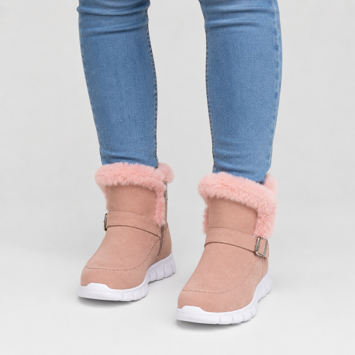Boots : Bottes d'hiver douillettes pour femme dans de Marche Lino