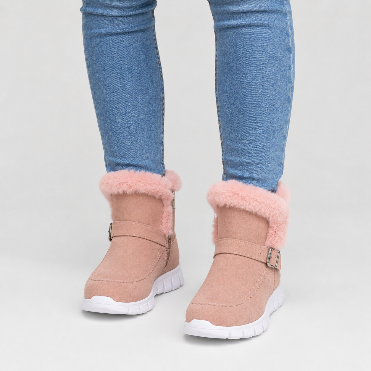 Boots : Bottes d'hiver douillettes pour femme dans de Marche Lino