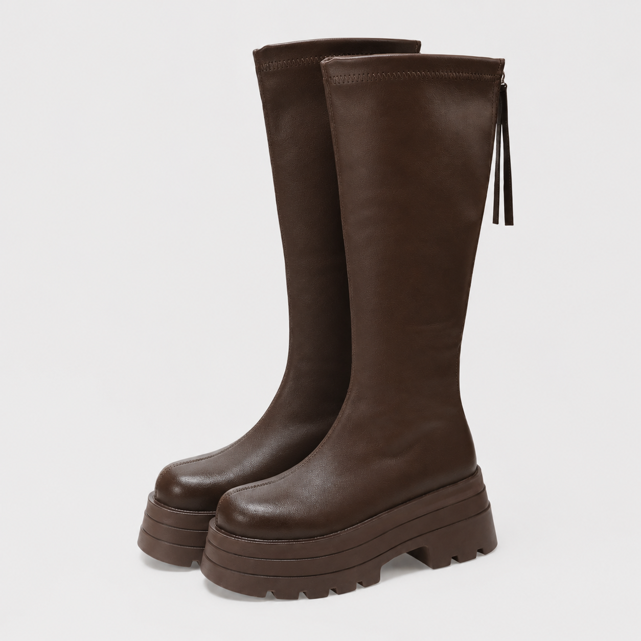 Over-the-Knee Boots : Bottes tendance pour femmes avec fermetures éclair dans de Marche Lino