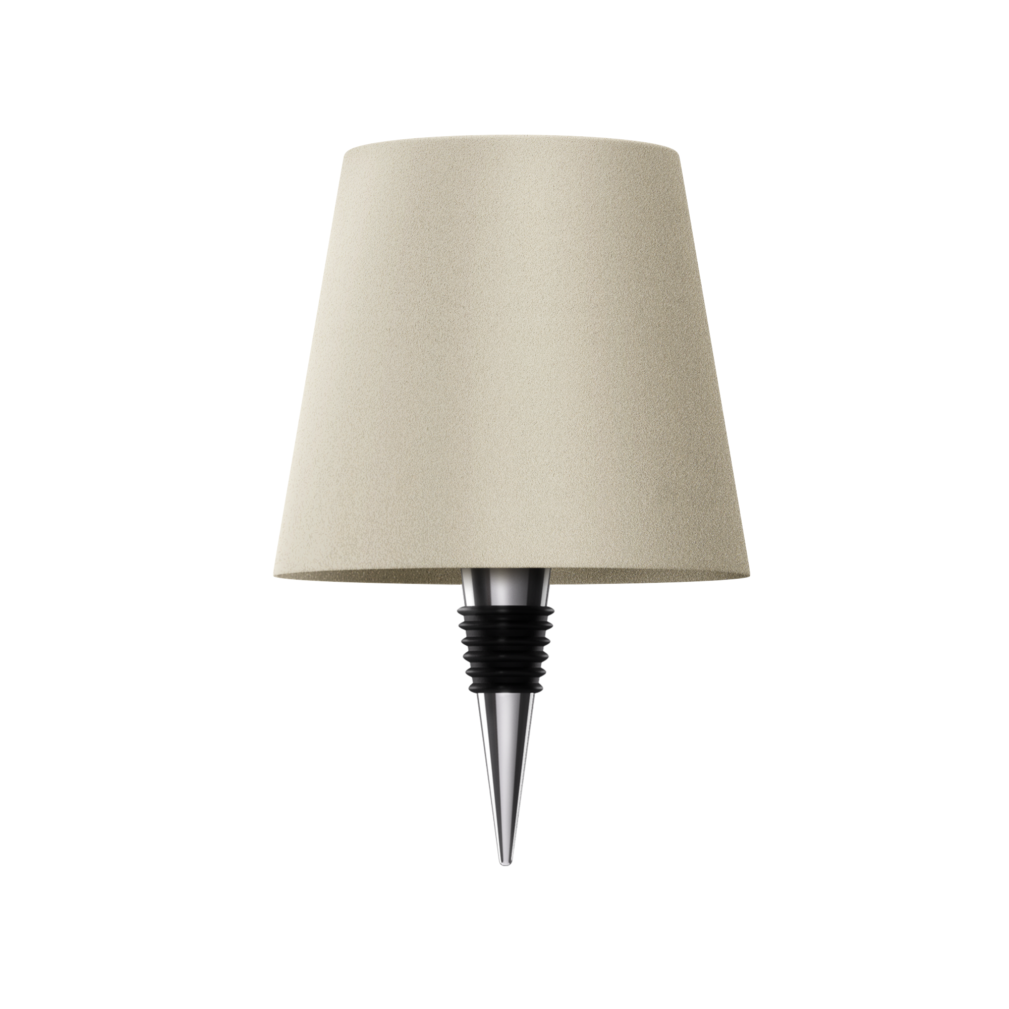 Portable Bottle Lamp : Lampe de bouteille portable sans fil dans Beige de Marche Lino