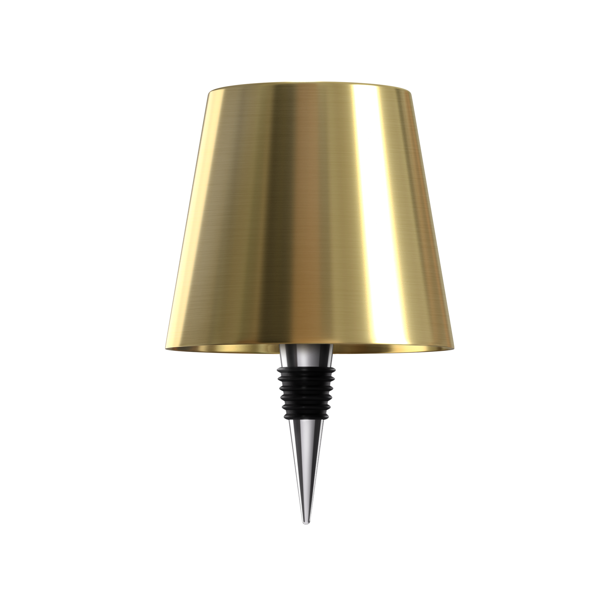 Portable Bottle Lamp : Lampe de bouteille portable sans fil dans Or de Marche Lino