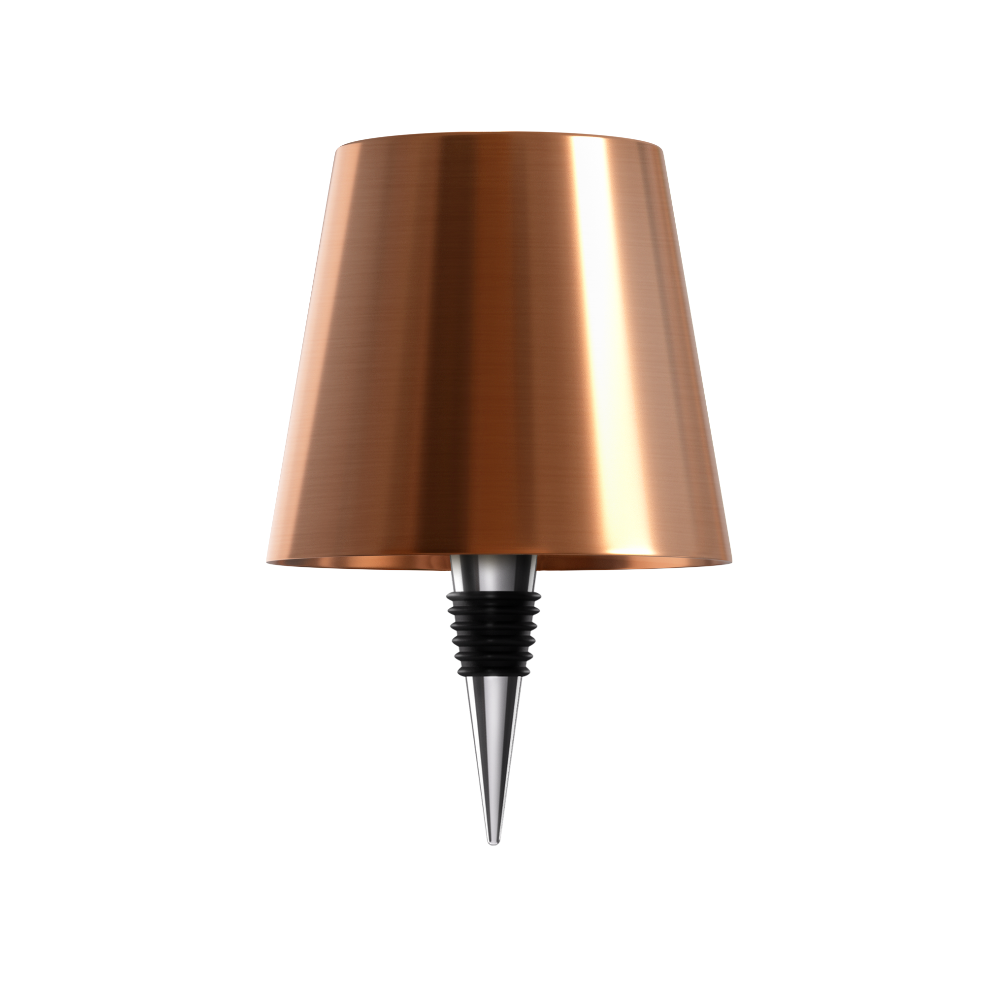 Portable Bottle Lamp : Lampe de bouteille portable sans fil dans Or rose de Marche Lino