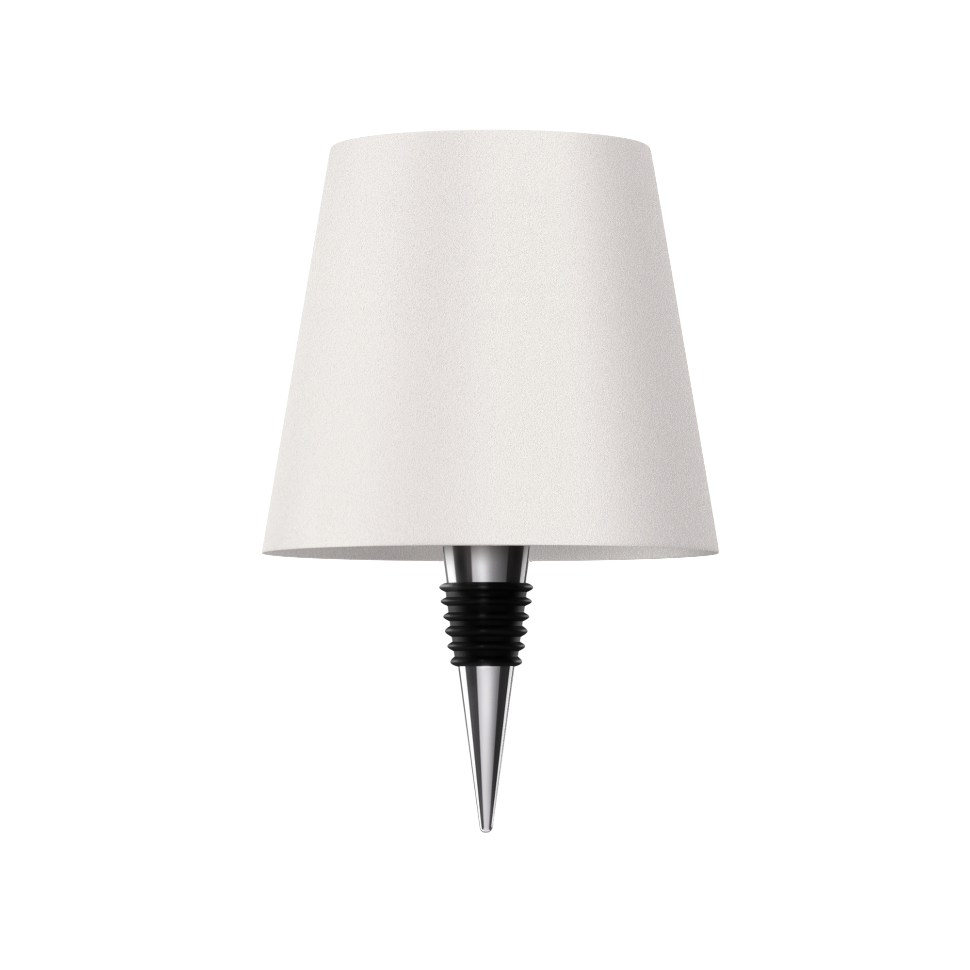 Portable Bottle Lamp : Lampe de bouteille portable sans fil dans Blanc de Marche Lino
