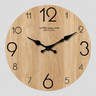 wall clock : Horloge Murale en Bois au Design Accessoire Maison dans Bois naturel clair de Marche Lino