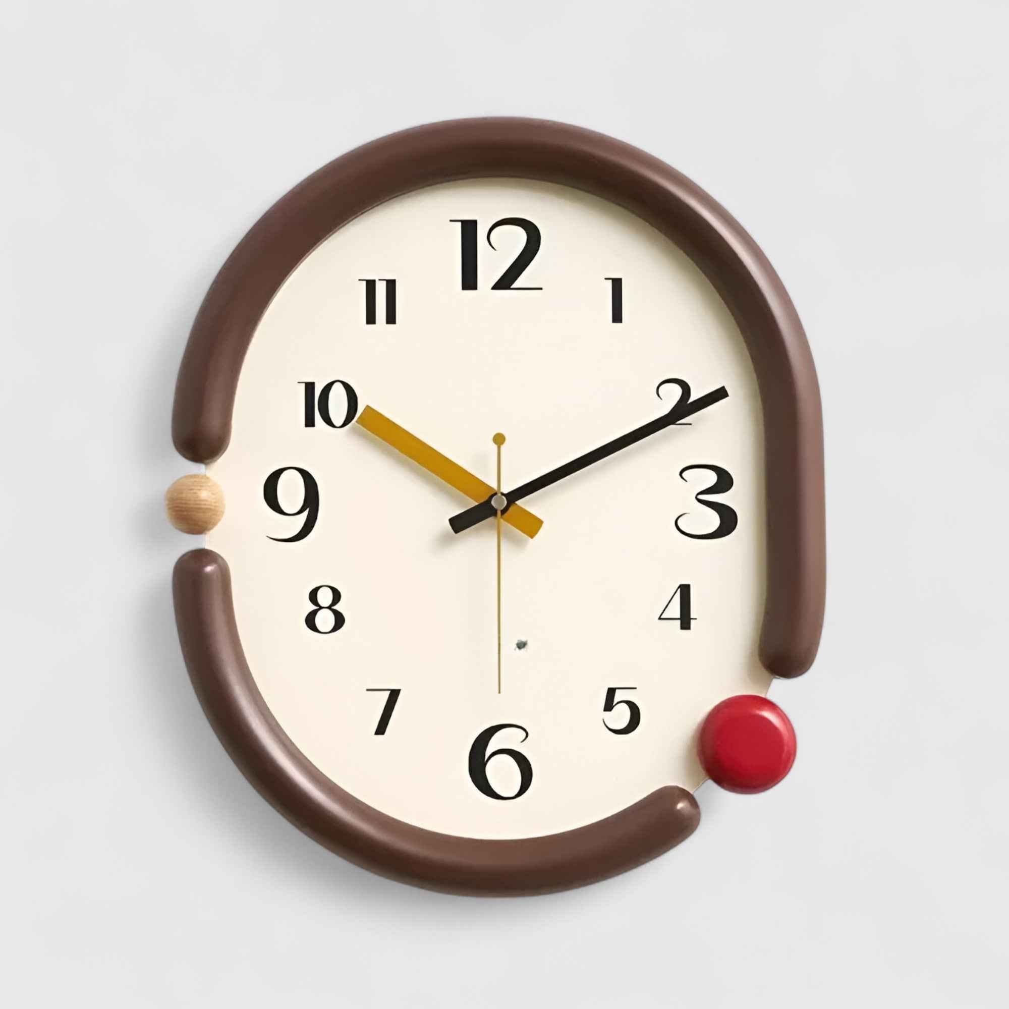 Horloges murales : Horloge Murale Acrylique Minimale au Accessoires De Maison dans D (31 x 37 cm) de Marche Lino