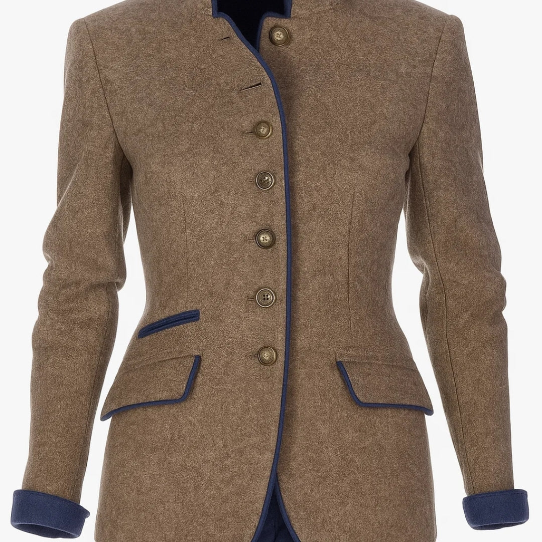 Cardigan Femme Élégant à Col Montant 3