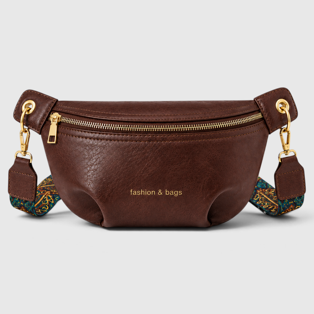 Sling Bag : Sac Banane Tendance en Cuir PU avec Sangle Large – Parfait au Quotidien dans Café de Marche Lino