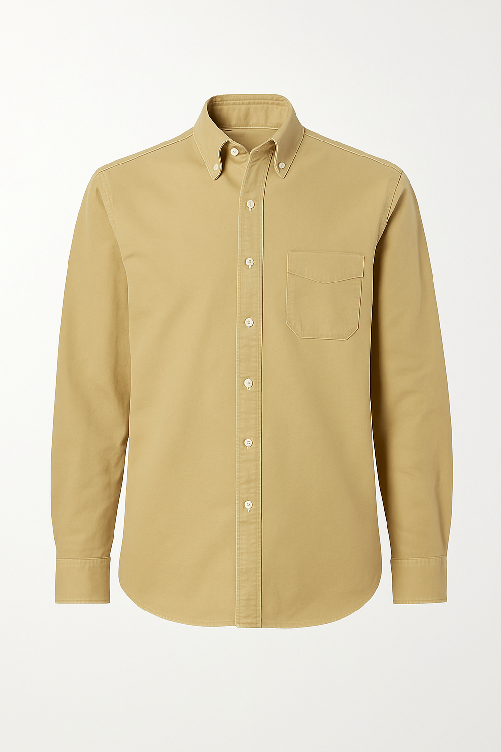 Chemise classique en coton à manches longues - Style intemporel en plusieurs couleurs
