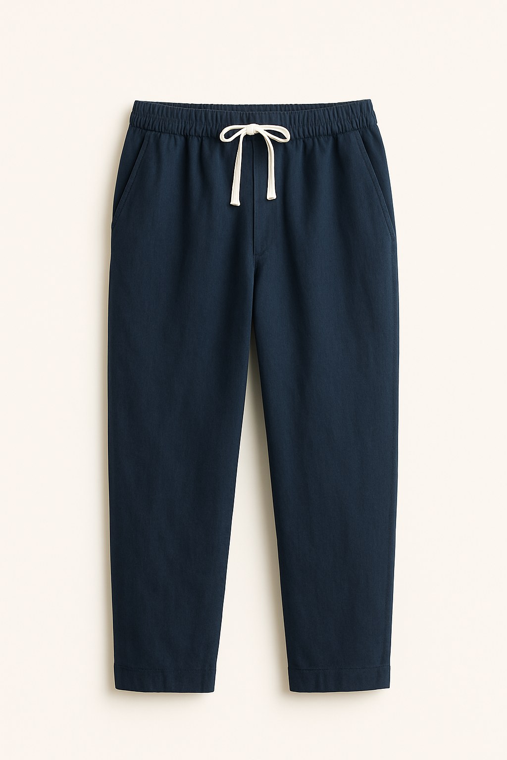 Afslappet pasform, slim fit hør til mænd