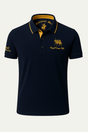 Polo Homme Brodé en Coton Piqué à Contraste - Coupe Regular, Plusieurs Couleurs