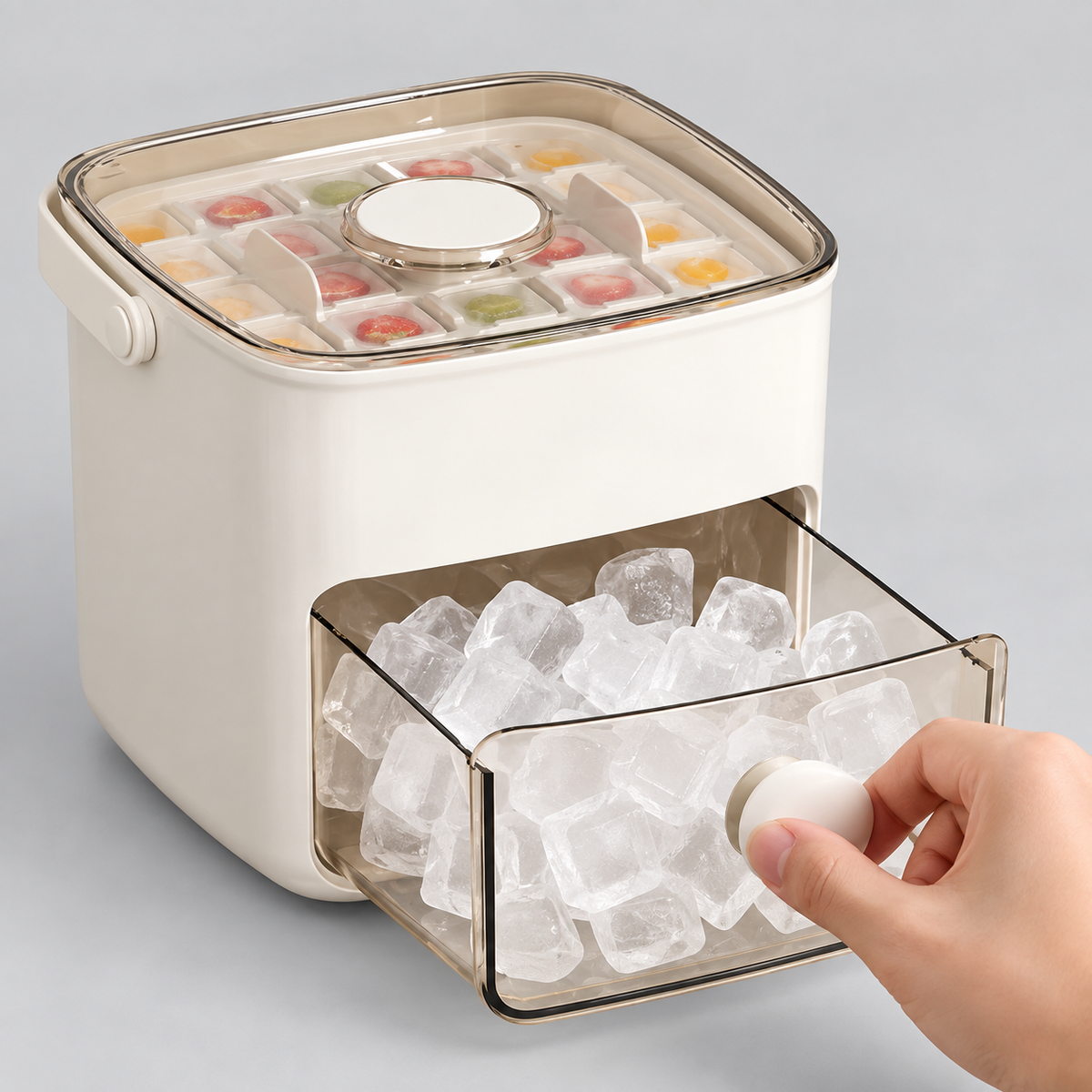 Machine à glaçons rapide - Grande capacité - Cubes et sphères