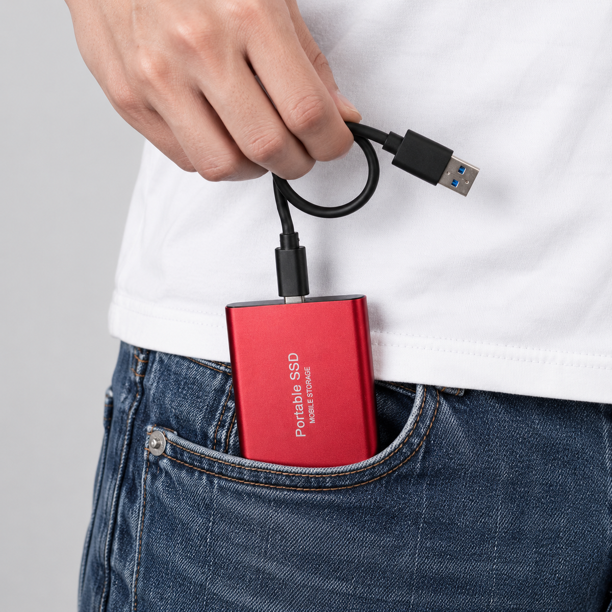 SSD Externe pour PS5 Xbox - Aluminium, USB-C, prête à l'emploi