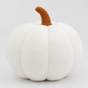 Coussin décoratif citrouille en peluche - Douce décoration d'automne et d'Halloween