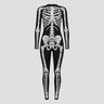 Gifts – Seasonal – Halloween : Combinaison squelette adulte ajustée Halloween manches longues dans Noir Os 1 de Pantinoshop