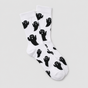Chaussettes Halloween unisexe motif fantômes ludique - Noir & Blanc
