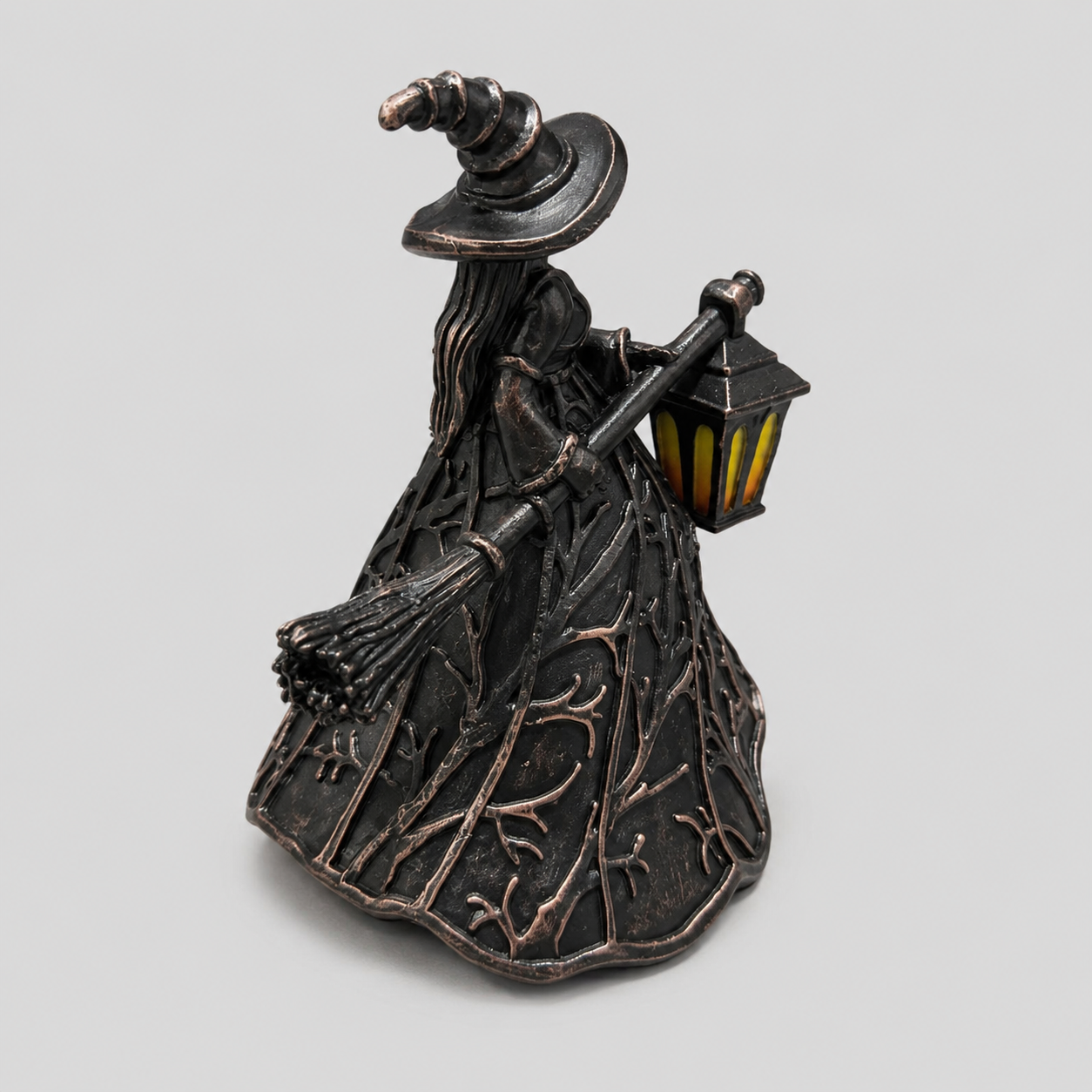 Gifts – Seasonal – Halloween : Figurine Sorcière Lumineuse USB - Décoration Gothique dans de Pantinoshop