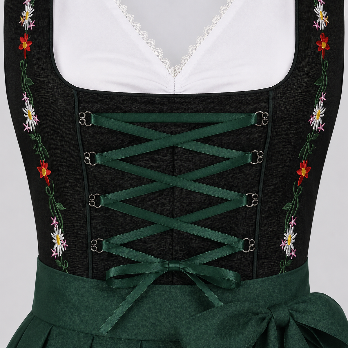Gifts – Seasonal – Oktoberfest : Dirndl Vert pour Femme, Tenue Festive Bavaroise dans de Steiner-boutique