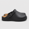 AS - Mens - Slippers : Sabots orthopédiques hommes - Soulage la pression, optimise dans Noir de KleefMode
