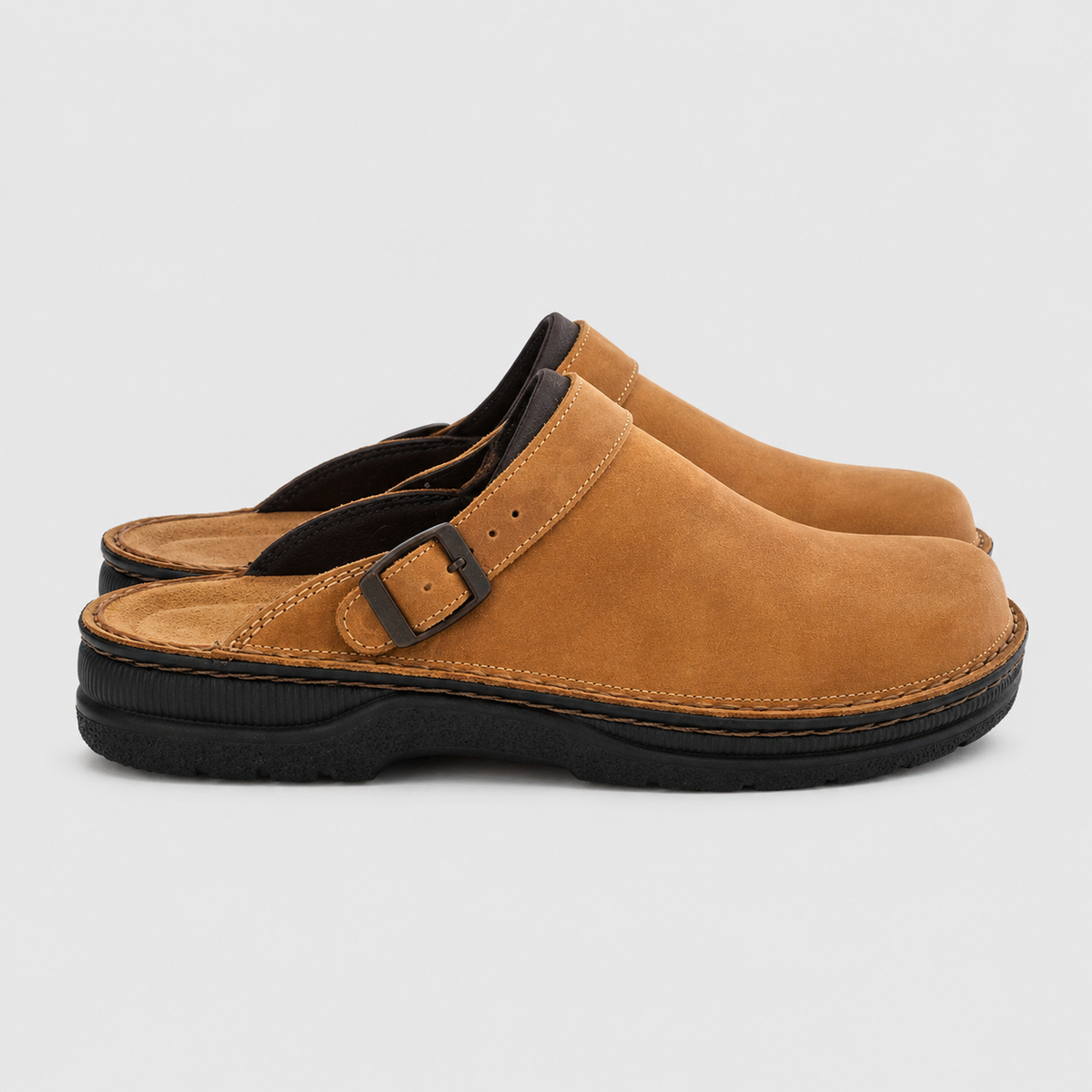AS - Mens - Slippers : Sabots orthopédiques hommes - Soulage la pression, optimise dans Beige de KleefMode