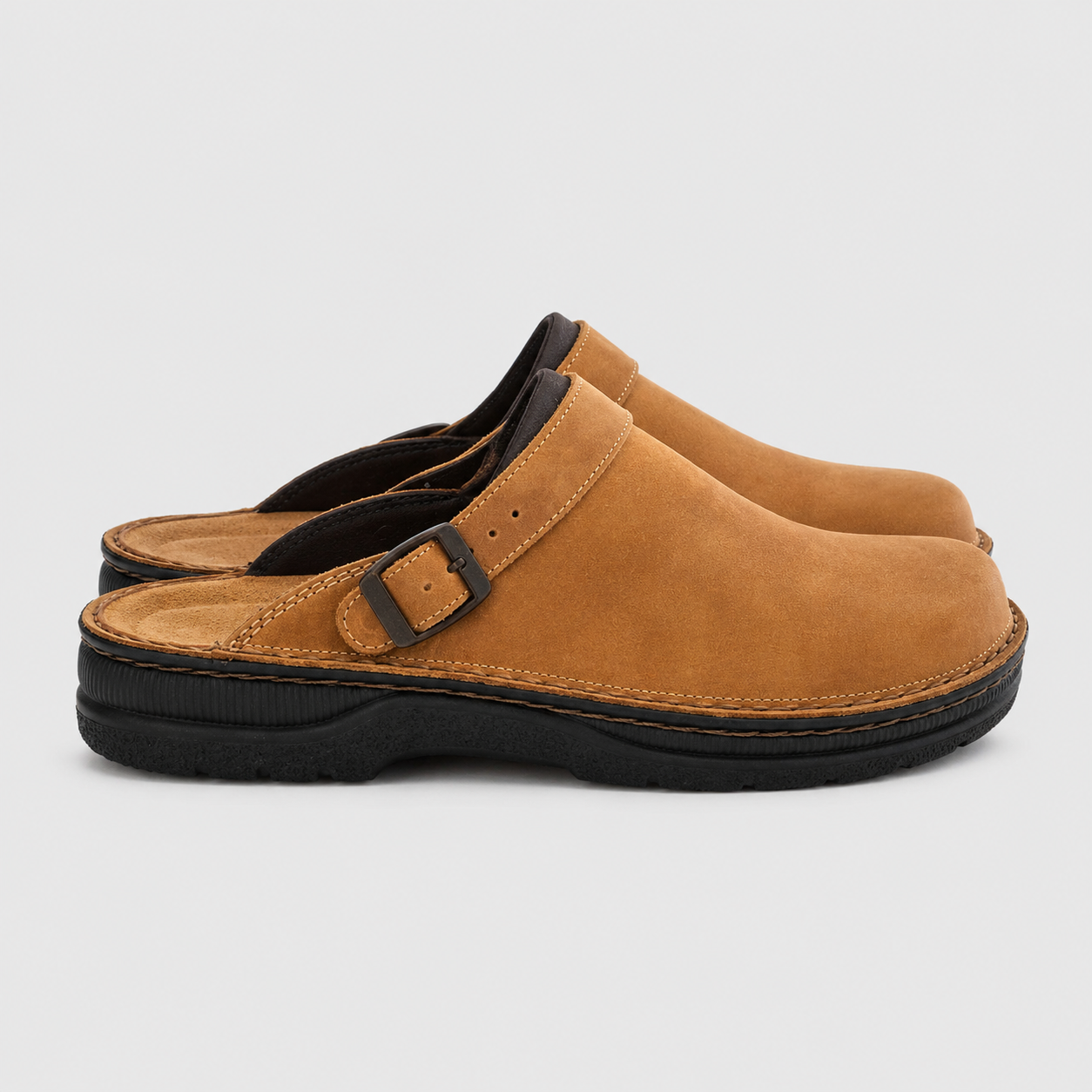 AS - Mens - Slippers : Sabots orthopédiques hommes - Soulage la pression, optimise dans Beige de KleefMode