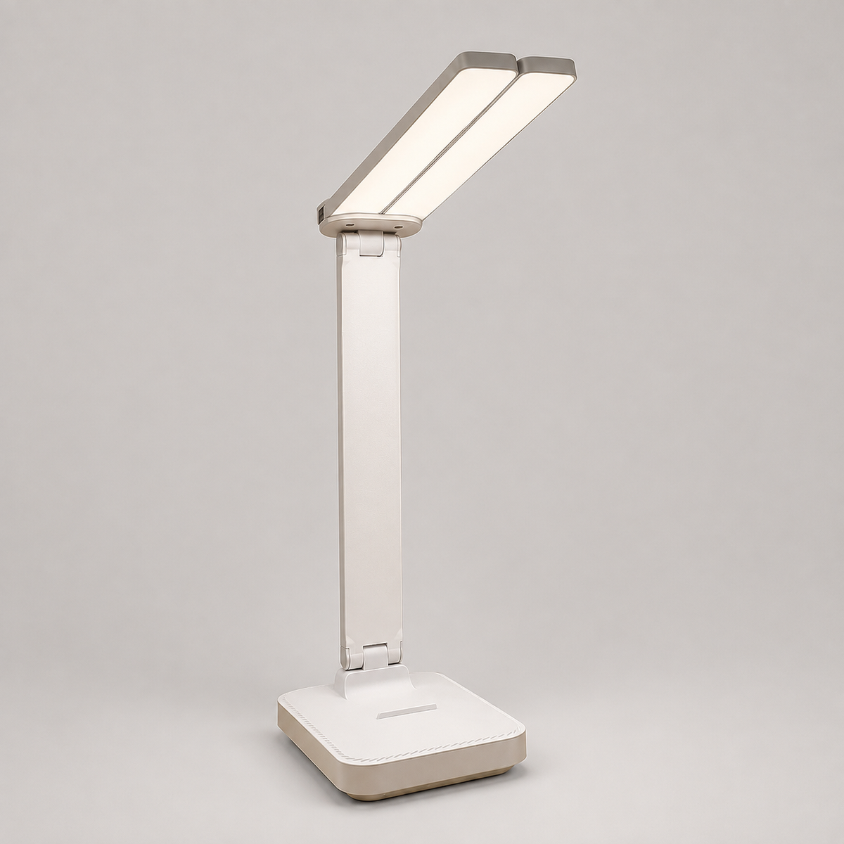 HL – Lighting – Indoor – Table Lamps : Lampe de bureau LED sans fil - Rechargeable, dimmable, pliable ABS dans Blanc de Steiner-boutique