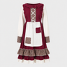 Gifts – Seasonal – Oktoberfest : Robe dirndl pour femme rouge brodée - Style traditionnel dans Rouge de Steiner-boutique