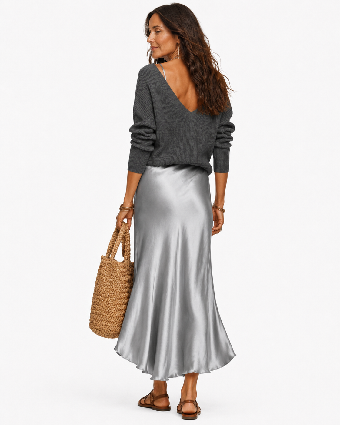 Ensemble de vêtements : Roselyn | Ensemble Deux Pièces Élégant dans de Marche Lino