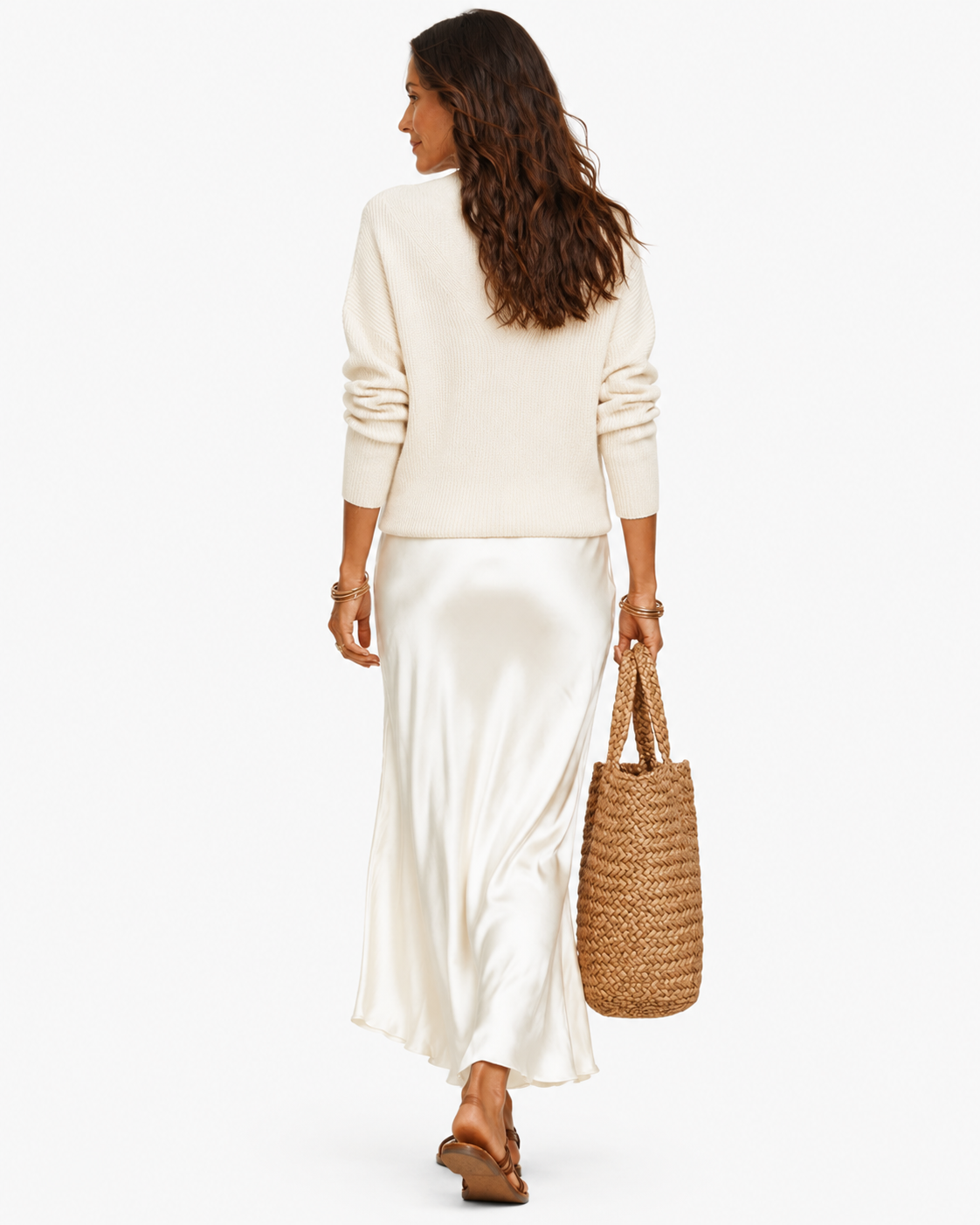 Ensemble de vêtements : Roselyn | Ensemble Deux Pièces Élégant dans de Marche Lino
