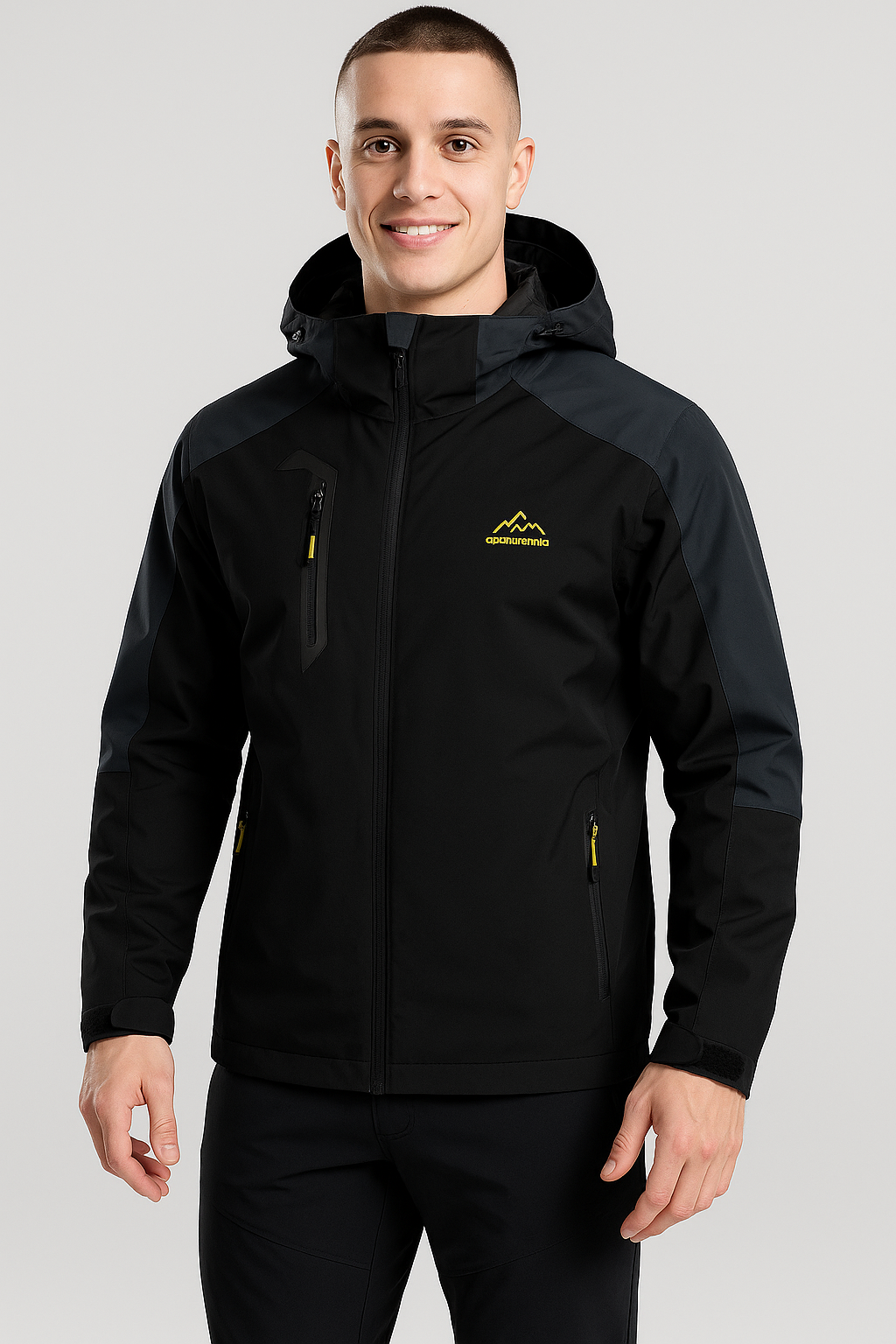 Ensemble de randonnée imperméable avec veste et pantalon Homme