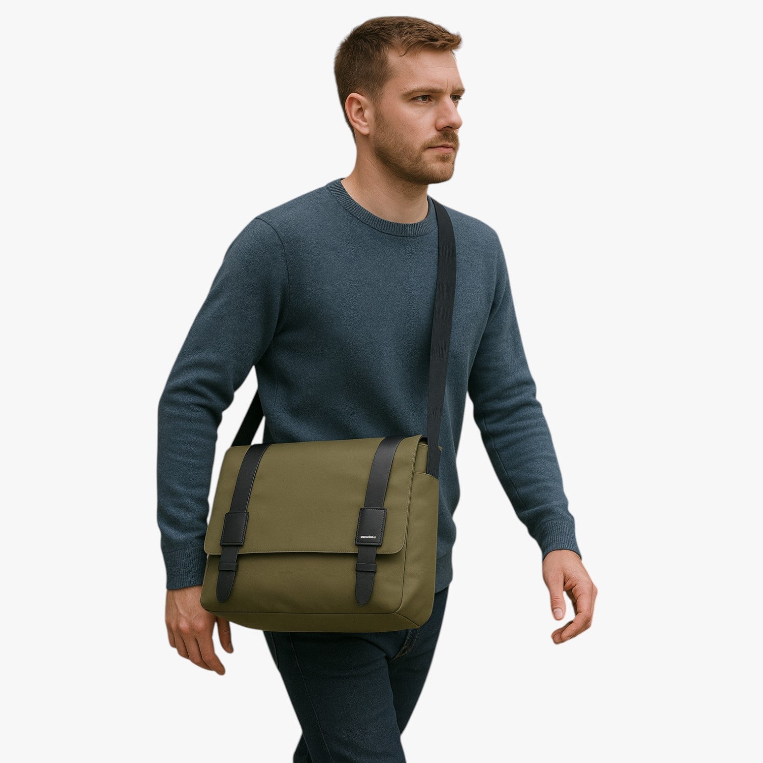 Bags : Sac à Bandoulière Homme Imperméable Léger - Sacoche Monobretelle Sportive Voyage dans de Marche Lino