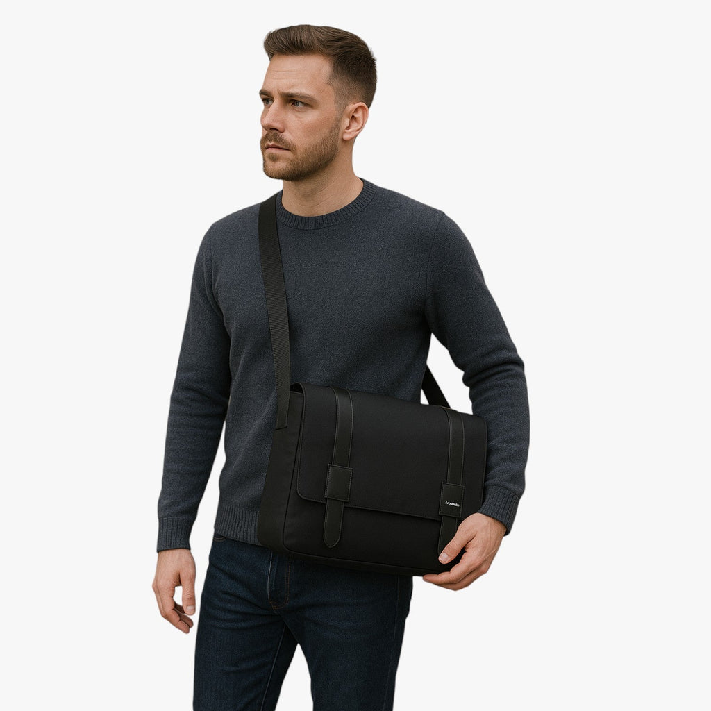 Bags : Sac à Bandoulière Homme Imperméable Léger - Sacoche Monobretelle Sportive Voyage dans de Marche Lino