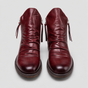Bottes homme microfibre à lacets, bout pointu, grand confort