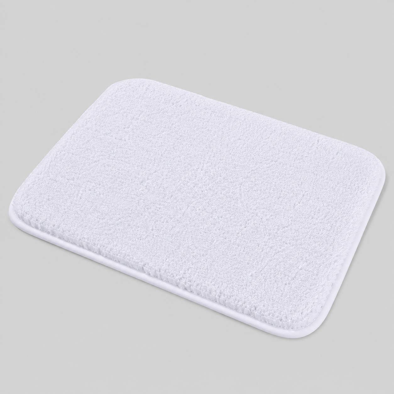 Tapis de bain moelleux - Fausse fourrure douce et antidérapant