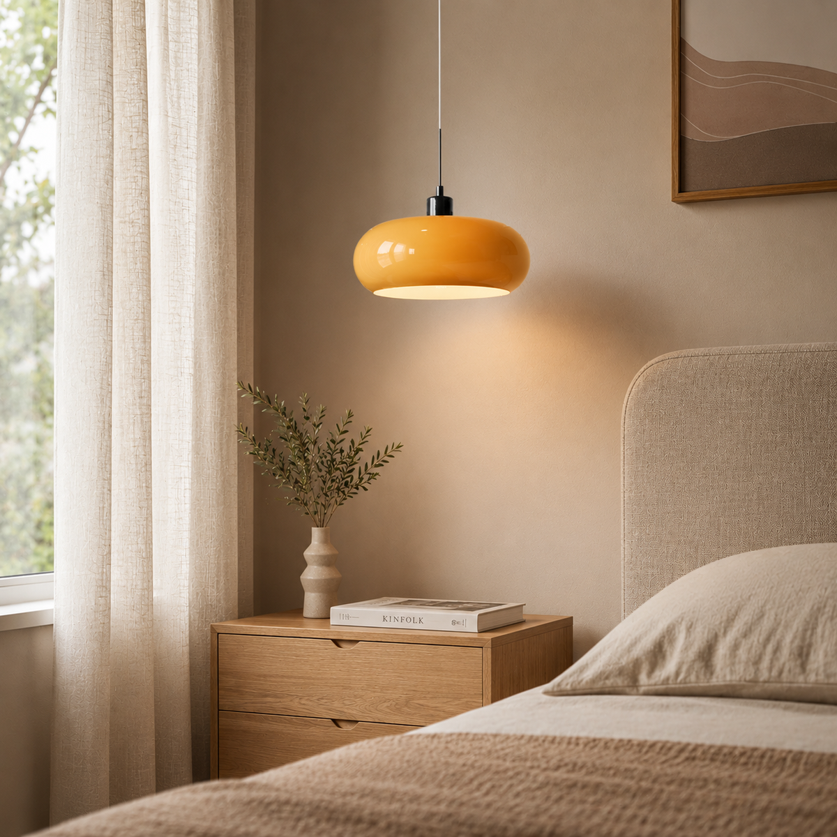 Cirquella Suspension en Verre Bauhaus - Design Circulaire